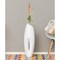 Tall Floor Vase, Modern White Large Floor Vase, 40-inch Vase, Decorative Lightweight Vase, for the Entryway, Dining Room, Living Room, or Bedroom